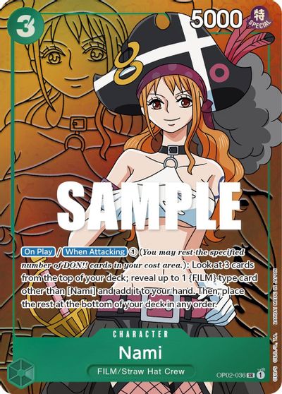 Nami (Alternate Art) card art