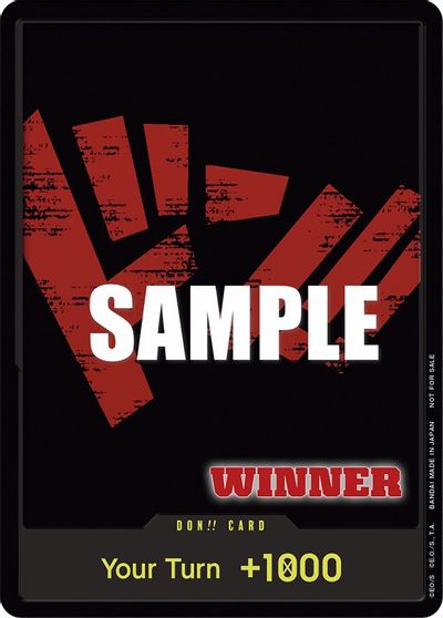 DON!! Card (Tournament Pack Vol. 2) [Winner] card art