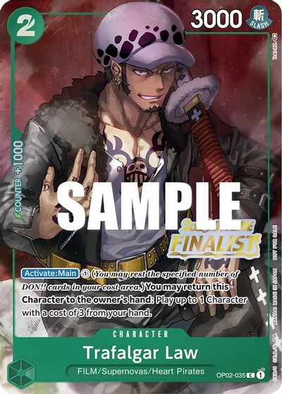 Trafalgar Law (Offline Regional 2023) [Finalist] card art