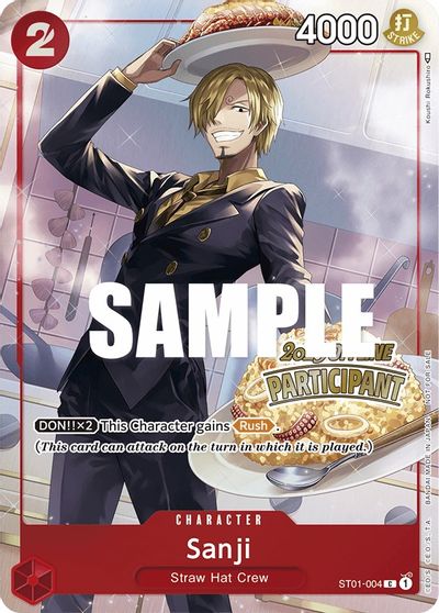 Sanji (Offline Regional 2023) [Participant] card art