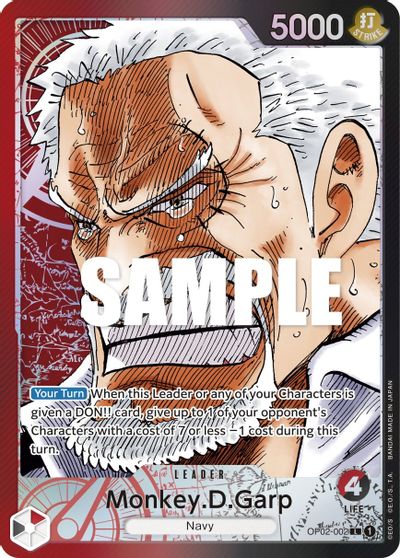 Monkey.D.Garp (002) (Alternate Art) card art
