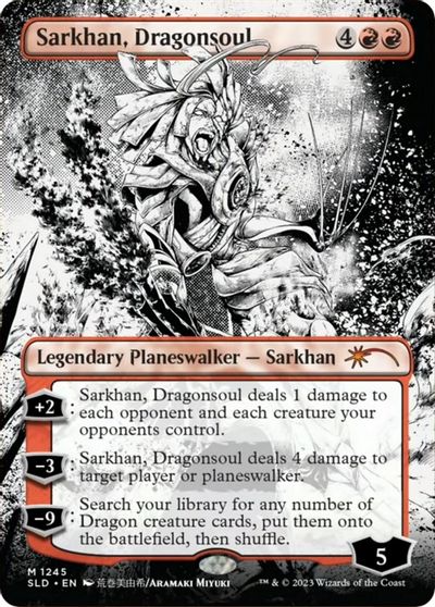 Sarkhan, Dragonsoul (Borderless) card art