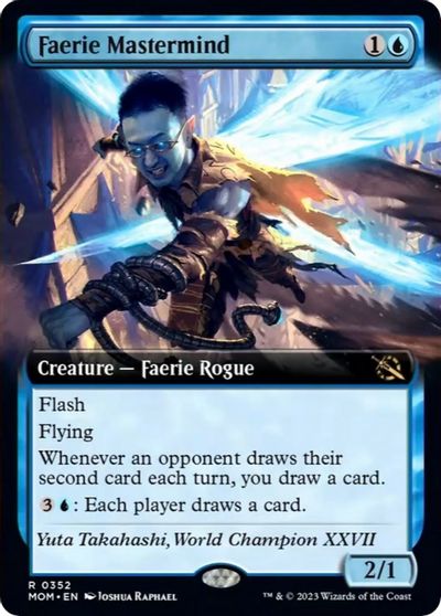 Faerie Mastermind (Extended Art) card art