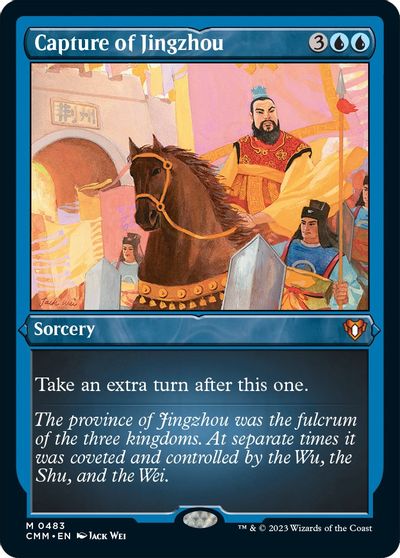 Capture of Jingzhou (Foil Etched) card art