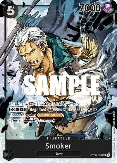 Smoker card art