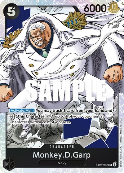Monkey.D.Garp card art