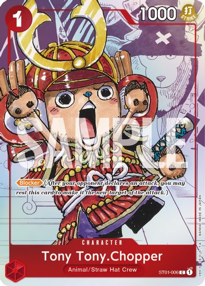 Tony Tony.Chopper - ST01-006 (Alternate Art) card art