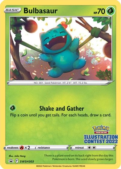 Bulbasaur (Illustration Contest 2022) card art