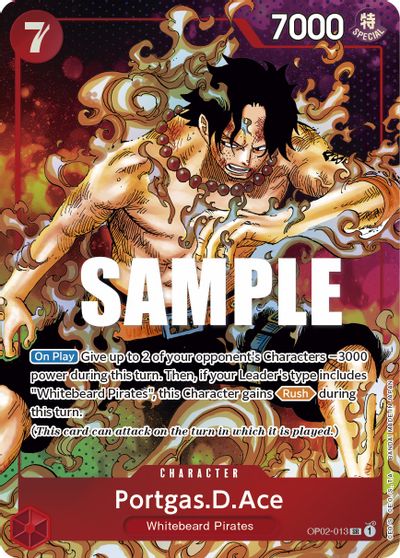 Portgas.D.Ace (Parallel) card art