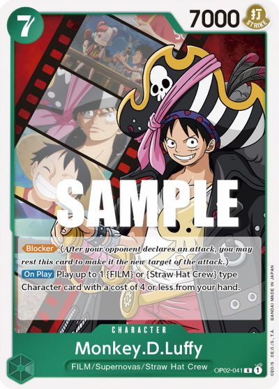 Monkey.D.Luffy (041) card art