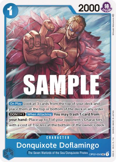 Donquixote Doflamingo card art