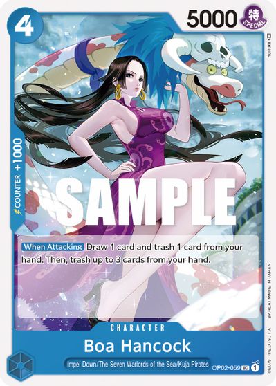 Boa Hancock card art