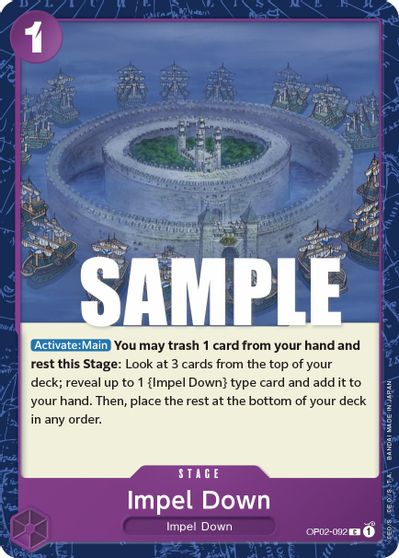 Impel Down card art