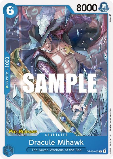Dracule Mihawk card art