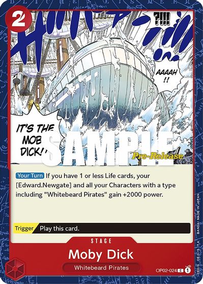 Moby Dick card art