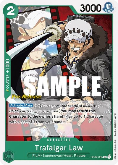 Trafalgar Law card art