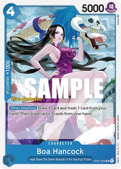 Boa Hancock card art