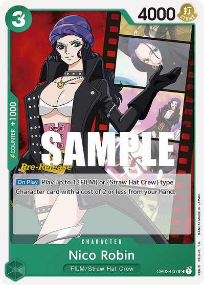 Nico Robin card art