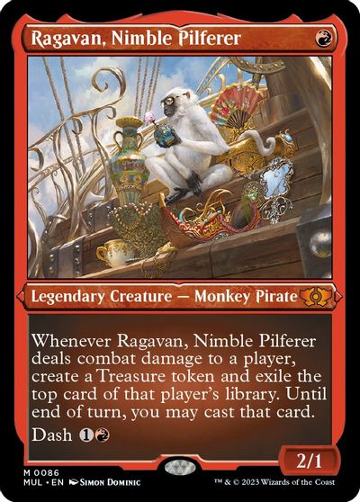 Ragavan, Nimble Pilferer (Foil Etched) card art