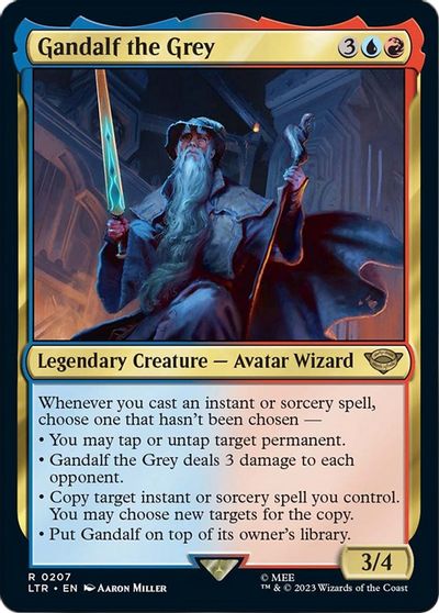Gandalf the Grey card art