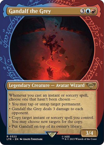 Gandalf the Grey (Showcase) card art