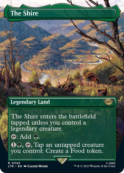 The Shire (Borderless) card art