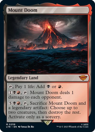 Mount Doom card art