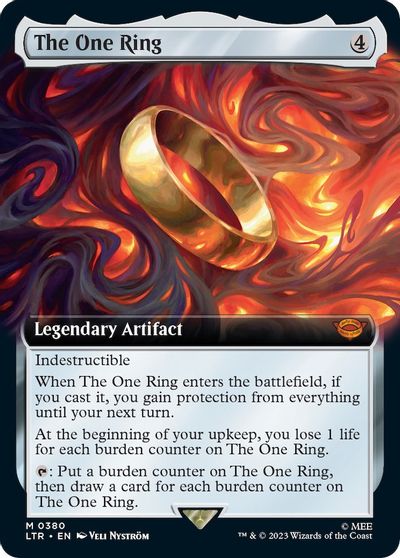 The One Ring (Extended Art) card art