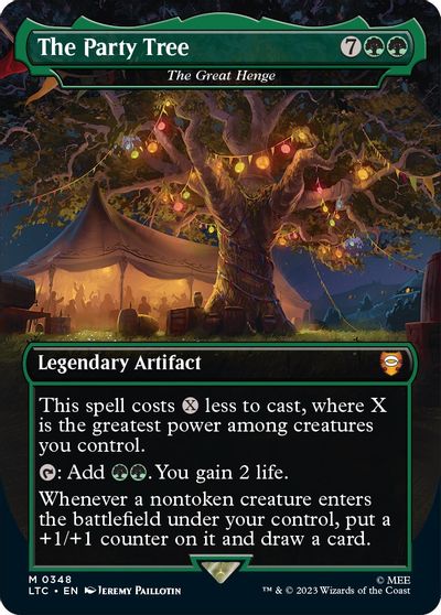 The Party Tree - The Great Henge (Borderless) card art