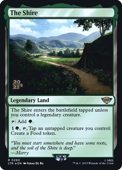 The Shire card art