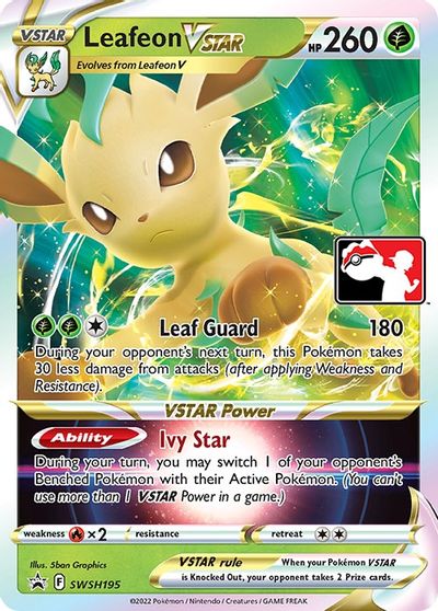 Leafeon VSTAR card art