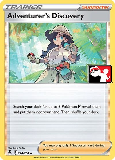 Adventurer's Discovery card art