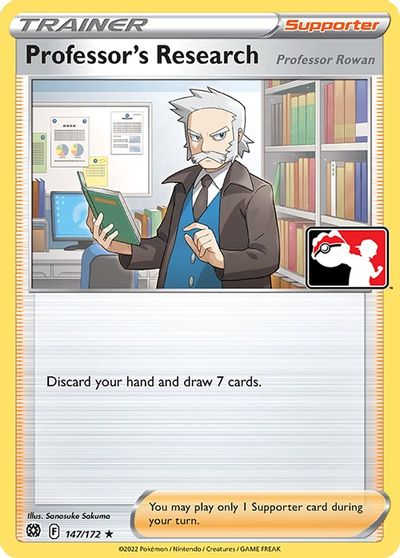 Professor's Research card art