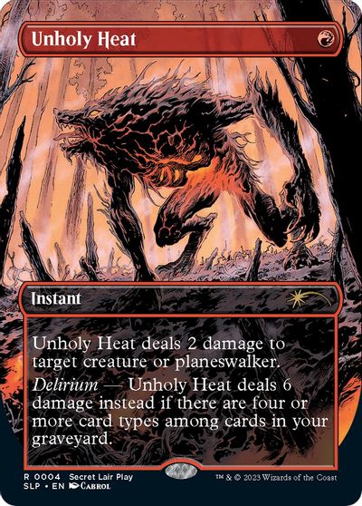 Unholy Heat card art