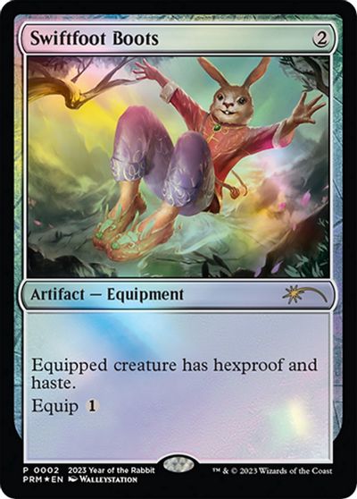 Swiftfoot Boots (Year of the Rabbit 2023) card art