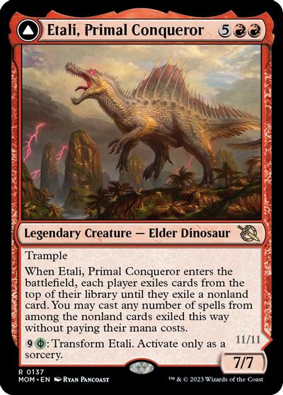 Etali, Primal Conqueror card art