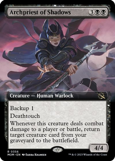 Archpriest of Shadows (Extended Art) card art