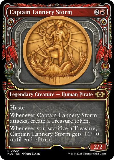 Captain Lannery Storm card art