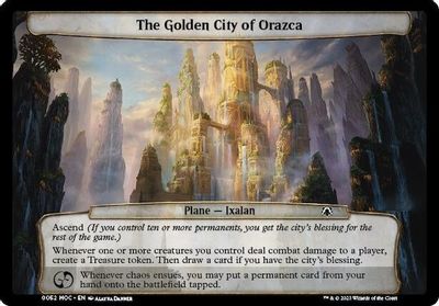 The Golden City of Orazca card art