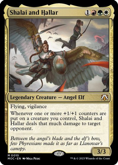 Shalai and Hallar card art