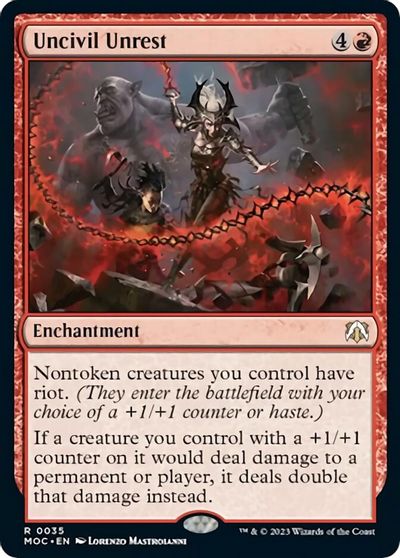 Uncivil Unrest card art