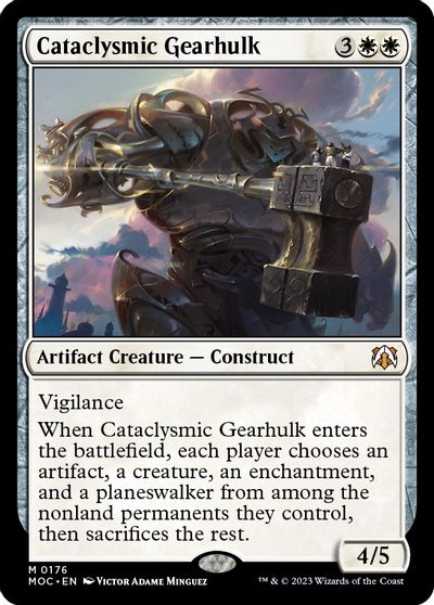 Cataclysmic Gearhulk card art