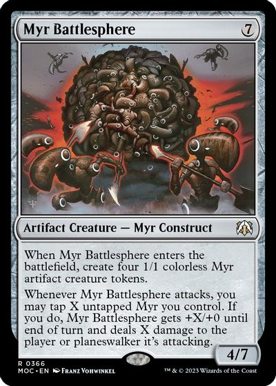 Myr Battlesphere card art