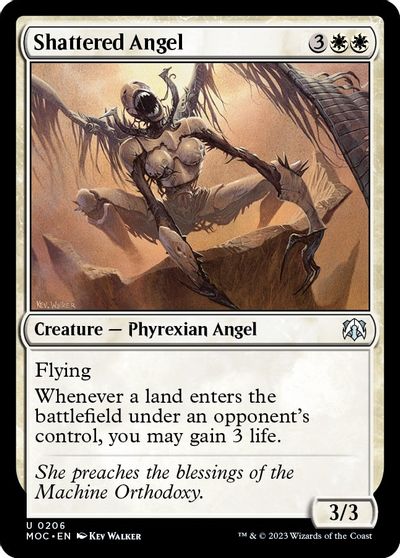 Shattered Angel card art