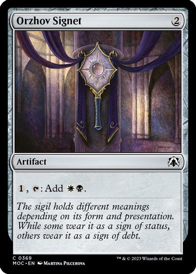 Orzhov Signet card art