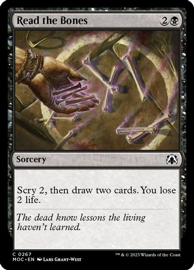 Read the Bones card art
