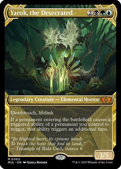 Yarok, the Desecrated card art