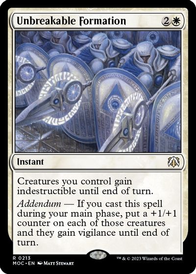 Unbreakable Formation card art