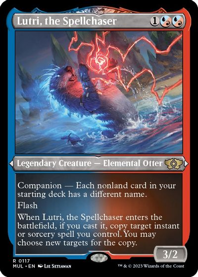 Lutri, the Spellchaser (Foil Etched) card art