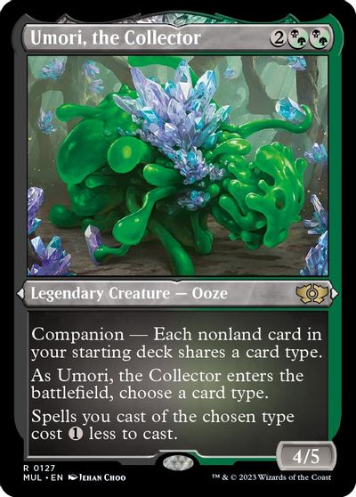 Umori, the Collector (Foil Etched) card art